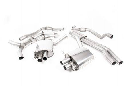 Audi RS5 B9 Cat-back Resonated Exhaust System by Milltek Sport (2017+) - AUTOID® - Exhaust System - Milltek Sport