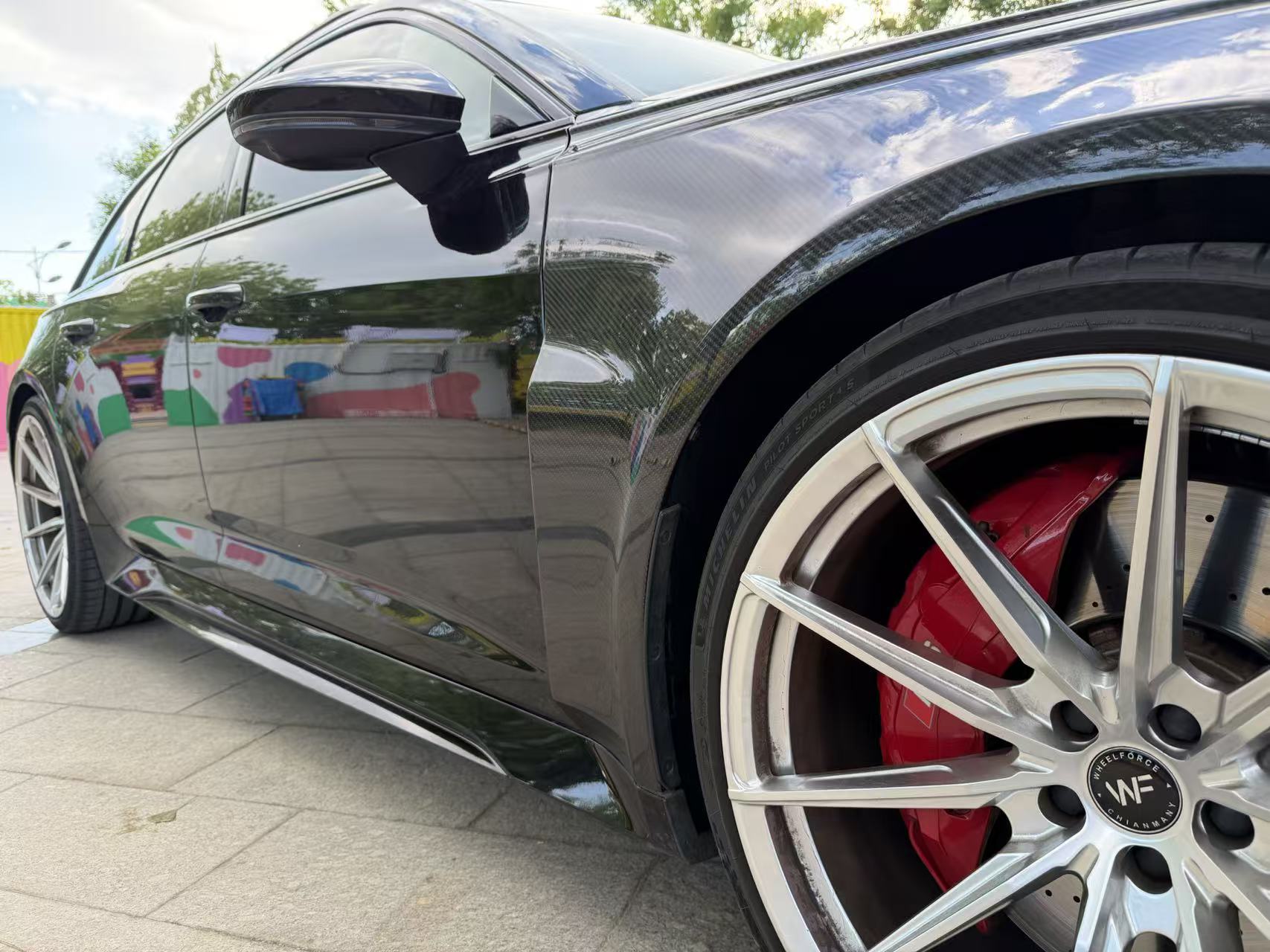 Audi RS6 C8 Carbon Fibre GT Front Fenders by FORM (2020+) - AUTOID® - Fenders & Wide Body Kits - FORM Industries
