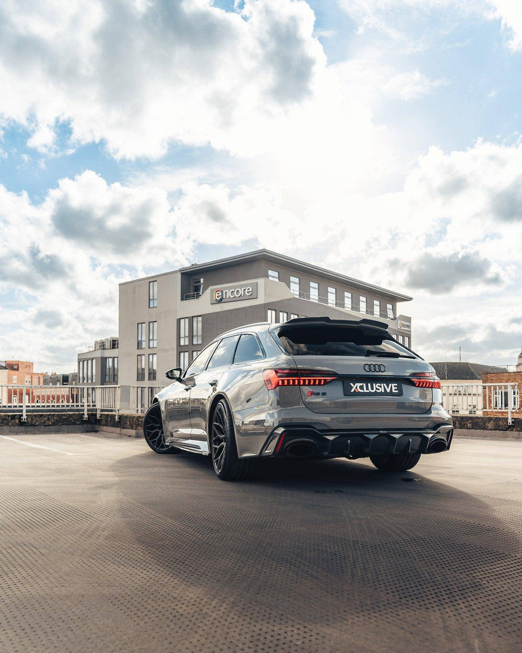 Audi RS6 C8 Carbon Fibre Upper Rear Lip Spoiler by Urban (2019+) - AUTOID® - Rear Spoilers - Urban Automotive