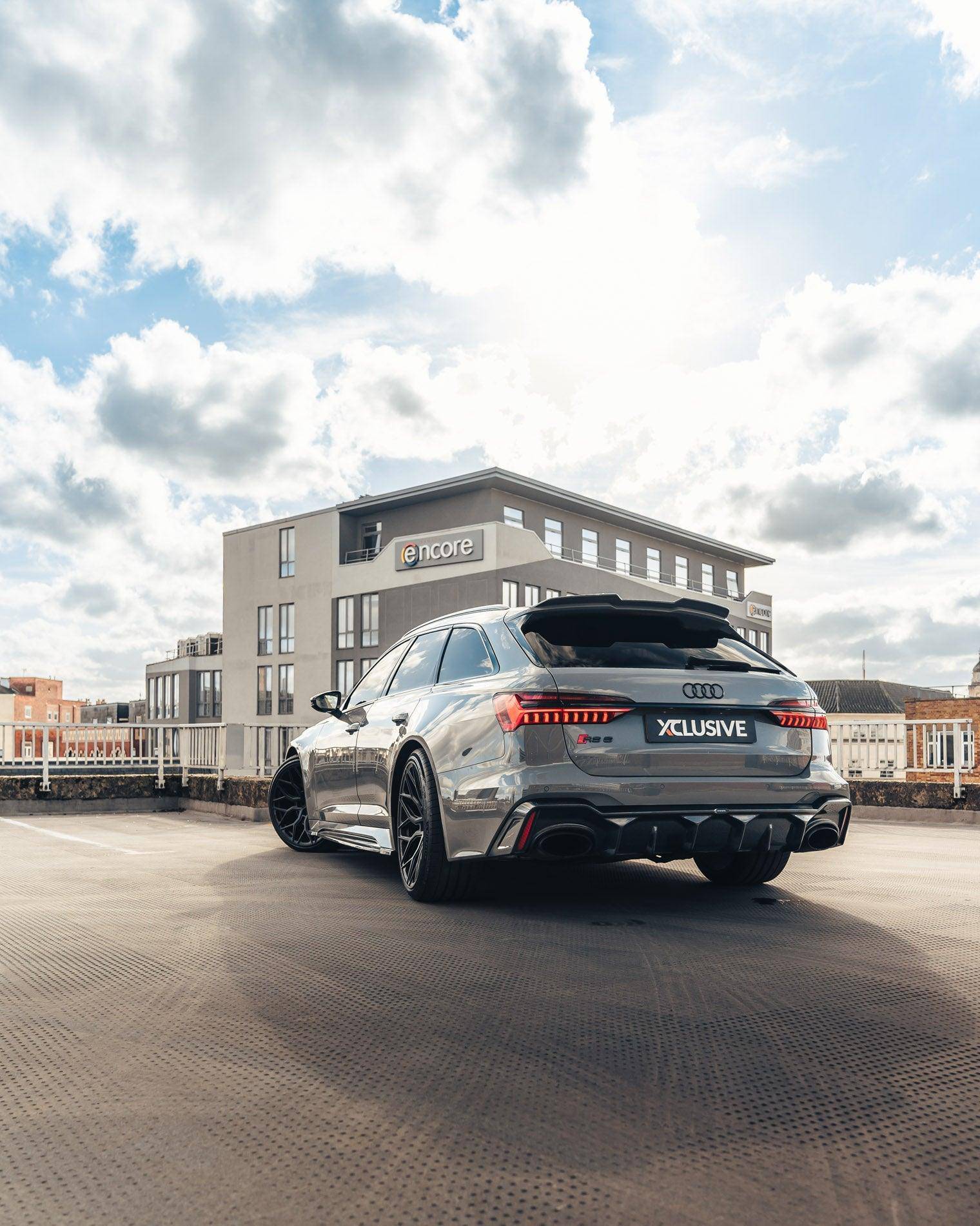 Audi RS6 C8 Carbon Fibre Upper Rear Lip Spoiler by Urban (2019+) - AUTOID® - Rear Spoilers - Urban Automotive