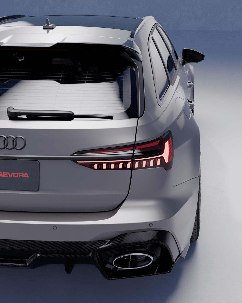 Audi RS6 C8 Pre-Preg Carbon Fibre PR-1 Full Body Kit by TREVORA (2019+) - AUTOID® - Styling Kit - TREVORA