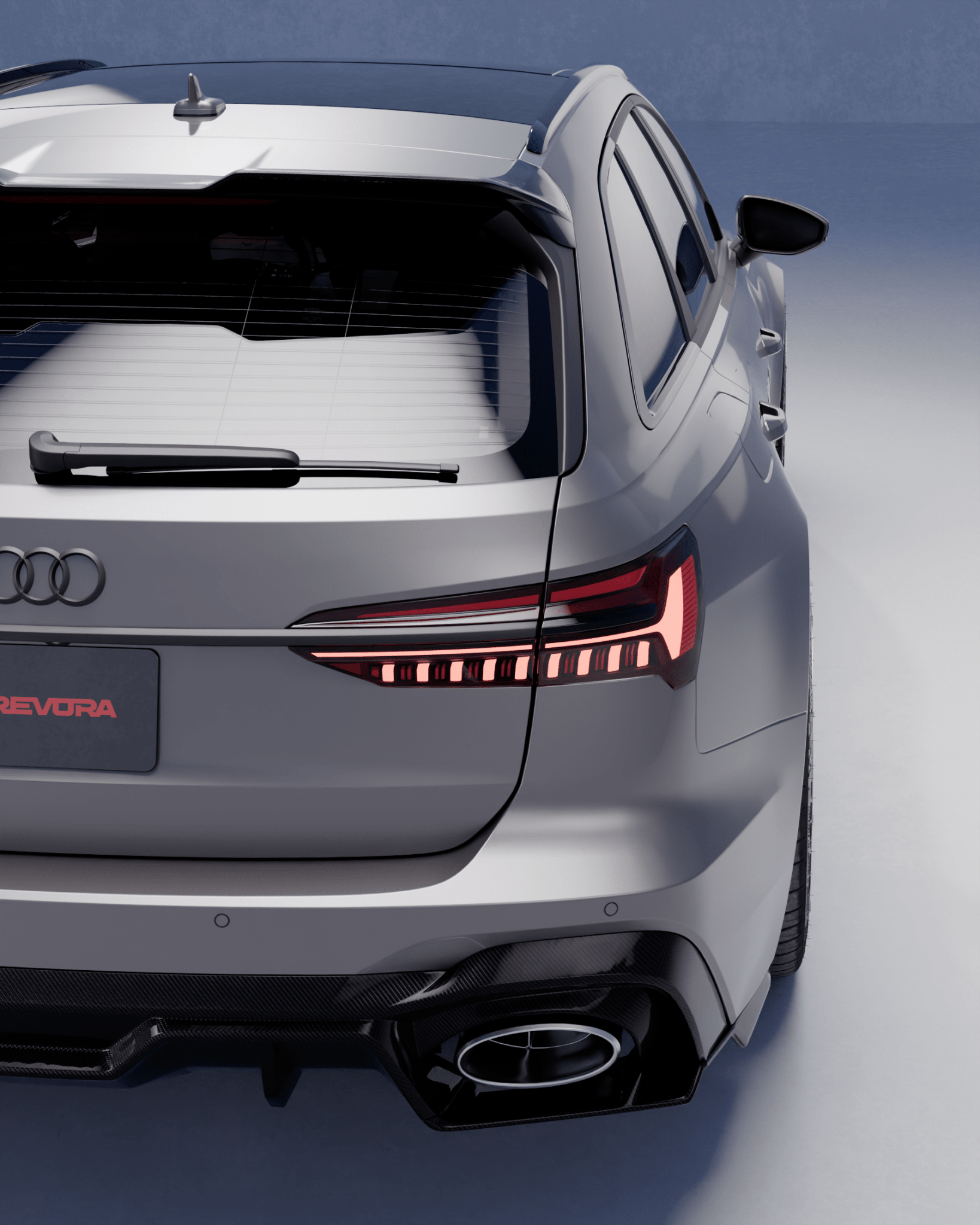 Audi RS6 C8 Pre-Preg Carbon Fibre PR-1 Full Body Kit by TREVORA (2019+) - AUTOID® - Styling Kit - TREVORA