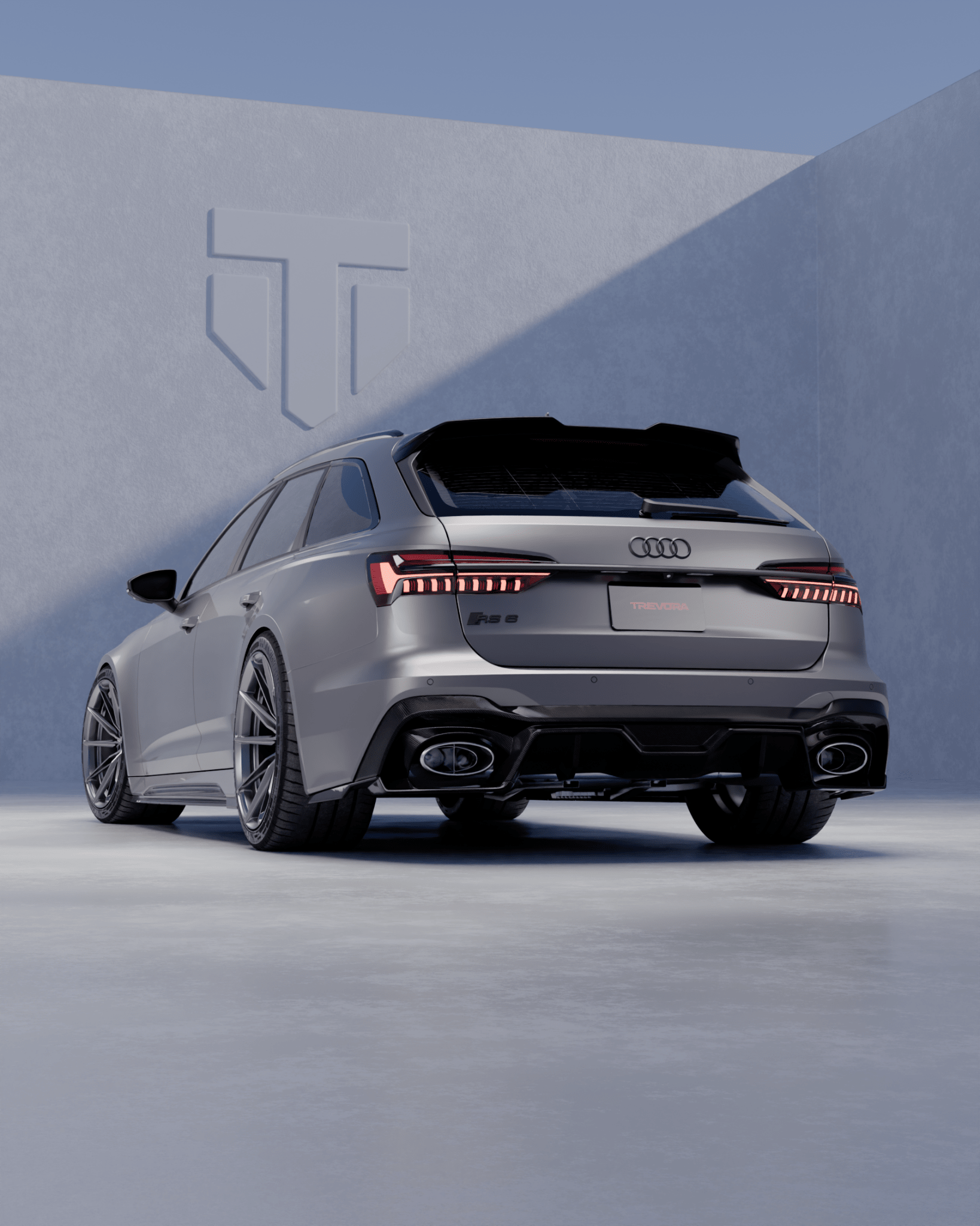 Audi RS6 C8 Pre-Preg Carbon Fibre PR-1 Full Body Kit by TREVORA (2019+) - AUTOID® - Styling Kit - TREVORA