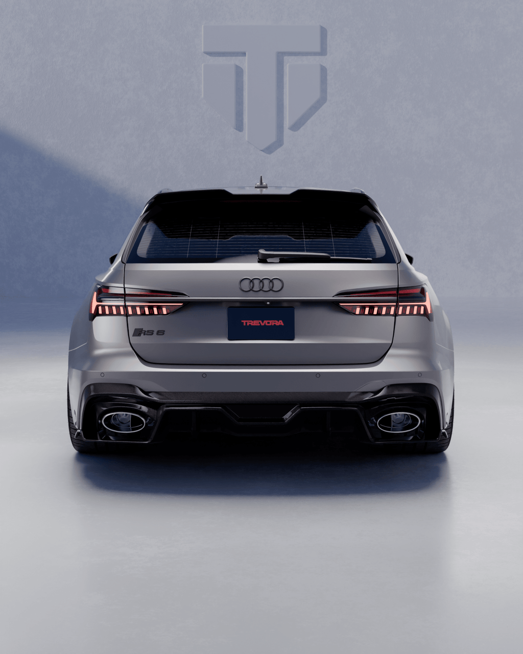 Audi RS6 C8 Pre-Preg Carbon Fibre PR-1 Full Body Kit by TREVORA (2019+) - AUTOID® - Styling Kit - TREVORA