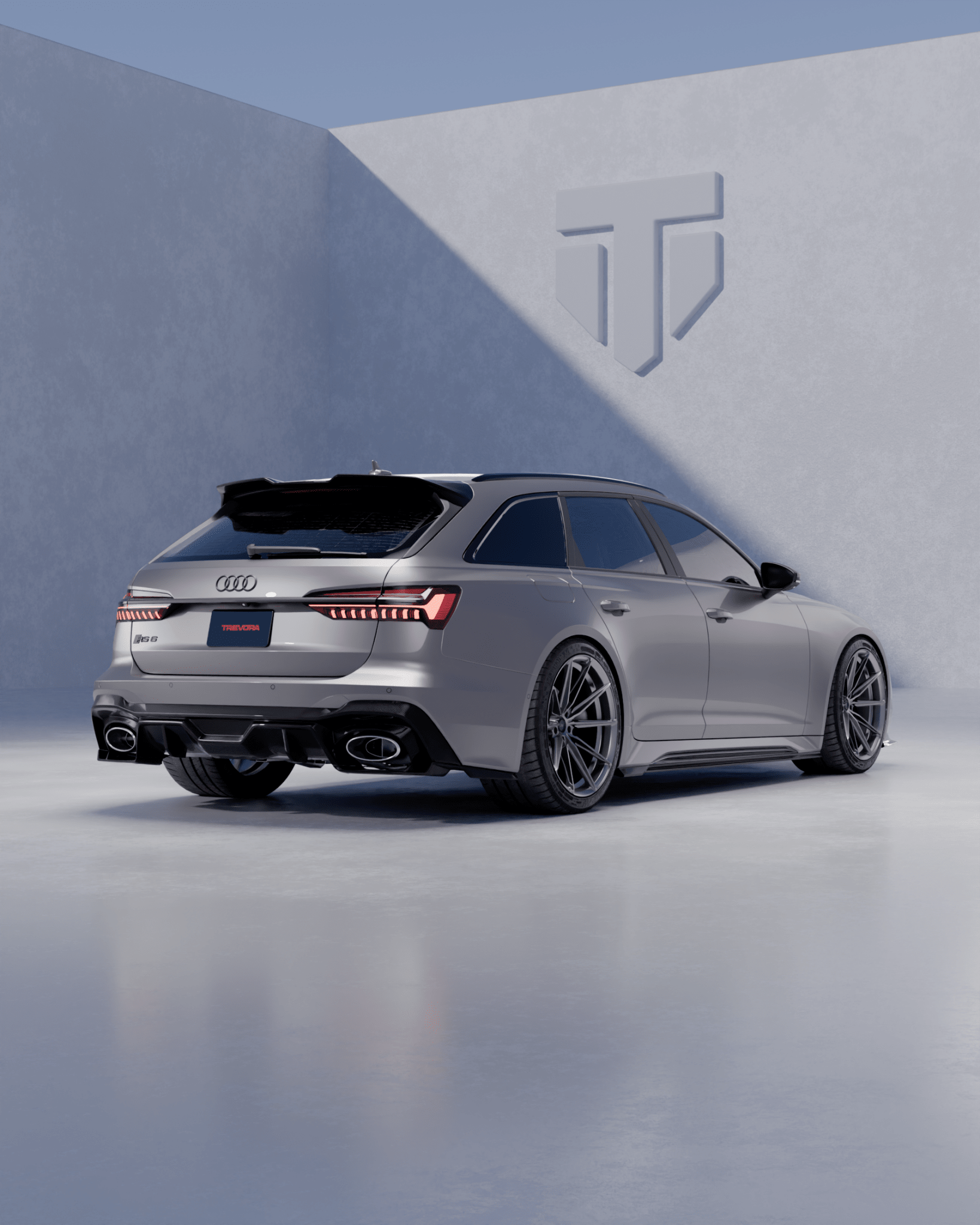 Audi RS6 C8 Pre-Preg Carbon Fibre PR-1 Full Body Kit by TREVORA (2019+) - AUTOID® - Styling Kit - TREVORA