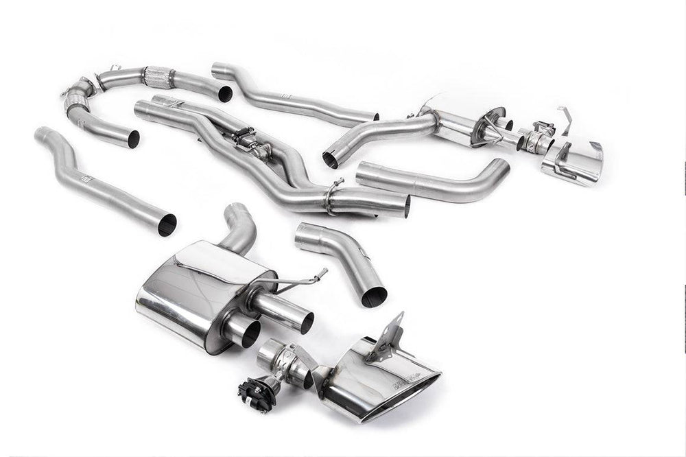 Audi RS6 C8 & RS7 C8 Particulate Filter - back Exhaust System by Milltek (2020+) - AUTOID - Exhaust System - Milltek Sport