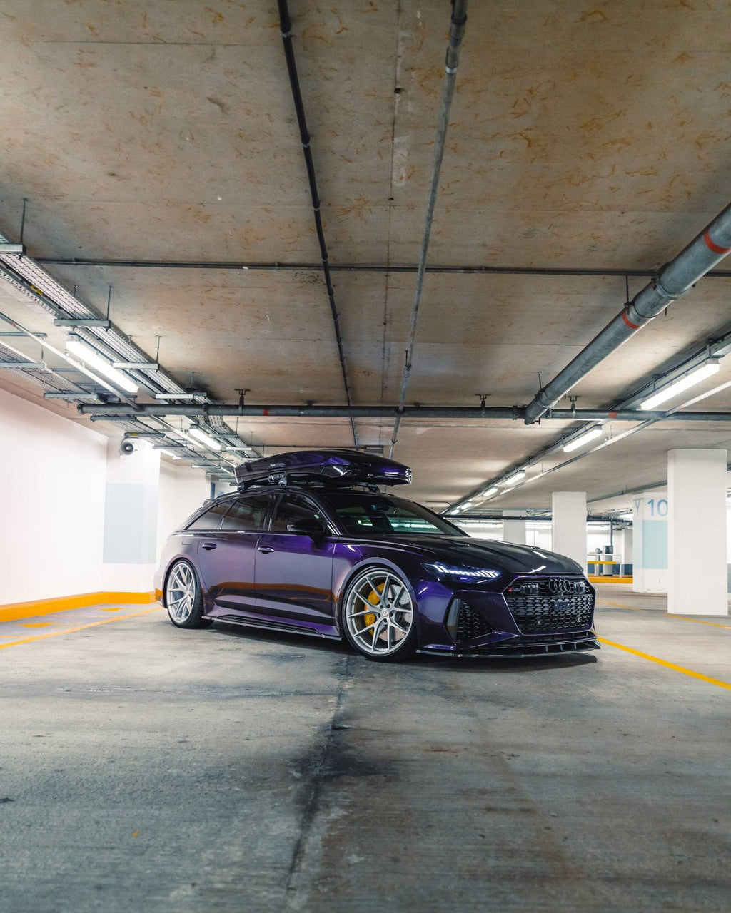 Audi RS6 C8 & RS7 Carbon Fibre Front Bumper Splitter by Urban (2019+) - AUTOID® - Front Lips & Splitters - Urban Automotive