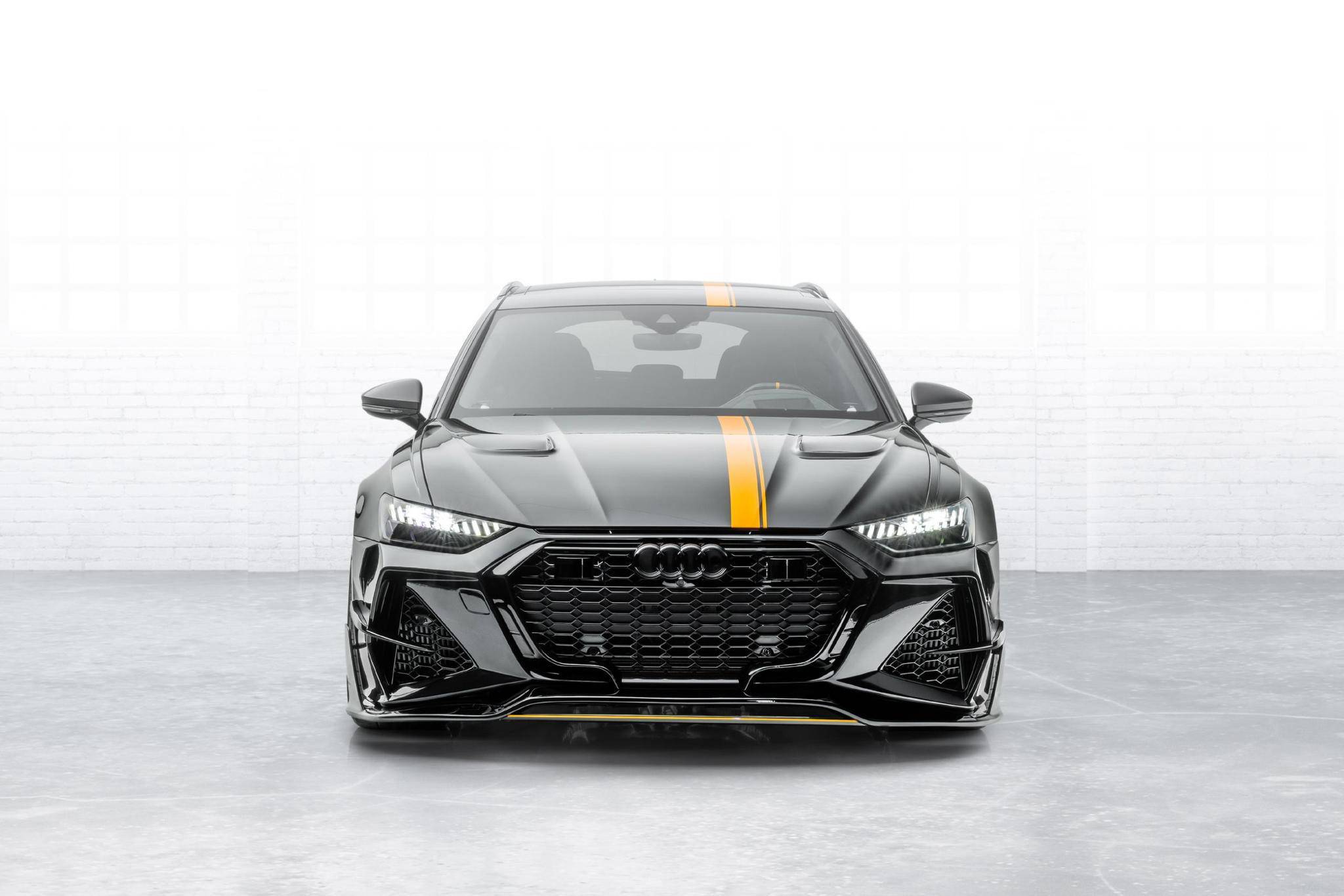 Audi RS6 Carbon Fibre Front Hood by Mansory (2018+, C8) - AUTOID® - Front Hood - Mansory