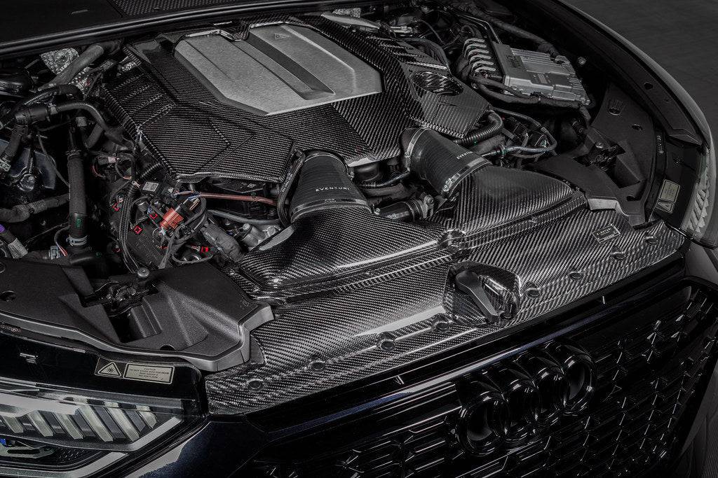 Audi RS6 & RS7 C8 Eventuri Carbon Fibre Engine Cover (2019+), Vehicle Dress Up Caps & Covers, Eventuri - AUTOID | Premium Automotive Accessories