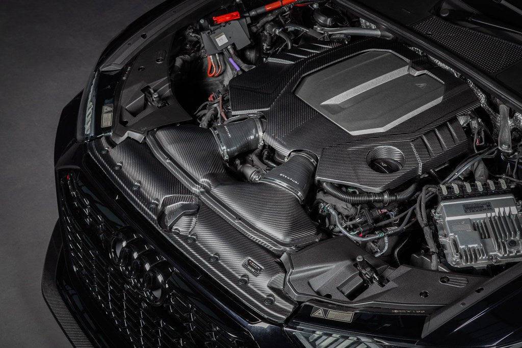 Audi RS6 & RS7 C8 Eventuri Carbon Fibre Engine Cover (2019+) - AUTOID - Vehicle Dress Up Caps & Covers - Eventuri