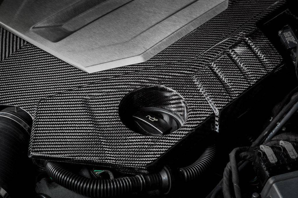 Audi RS6 & RS7 C8 Eventuri Carbon Fibre Engine Cover (2019+) - AUTOID® - Vehicle Dress Up Caps & Covers - Eventuri