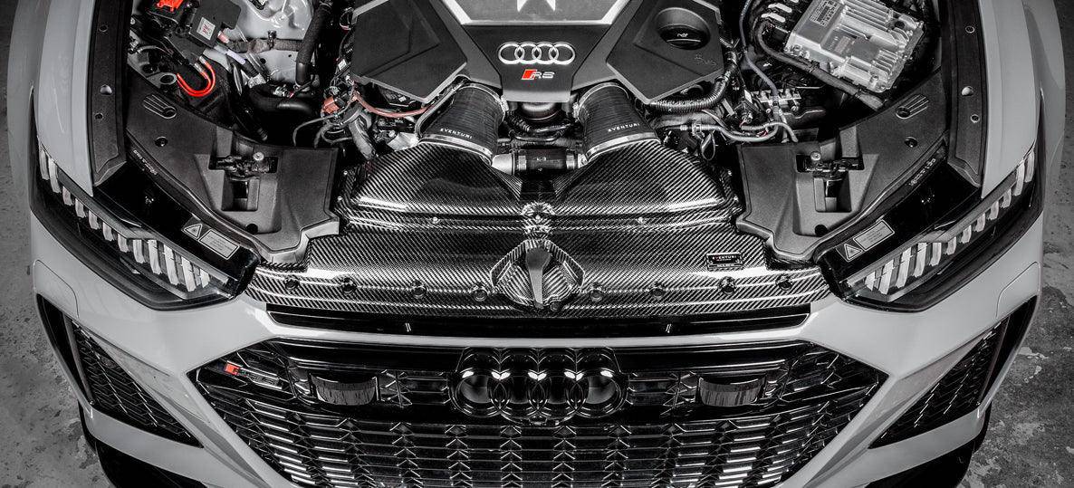 Audi RS6 & RS7 C8 Eventuri Carbon Fibre Intake Kit (2019+, C8) - AUTOID - Air Intakes - Eventuri