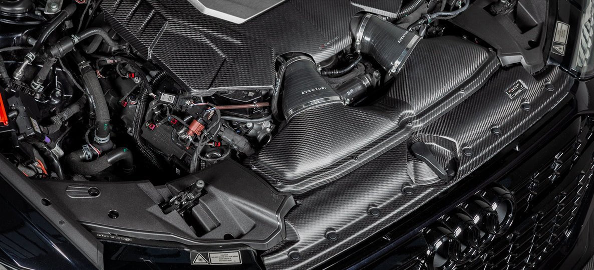 Audi RS6 & RS7 C8 Eventuri Carbon Fibre Intake Kit (2019+, C8) - AUTOID - Air Intakes - Eventuri