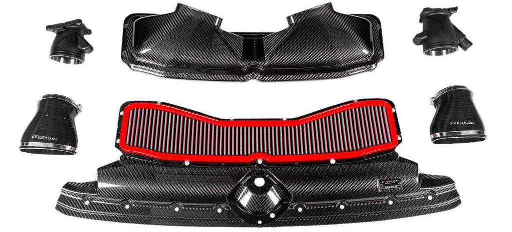 Audi RS6 & RS7 C8 Eventuri Carbon Fibre Intake Kit (2019+, C8) - AUTOID® - Air Intakes - Eventuri