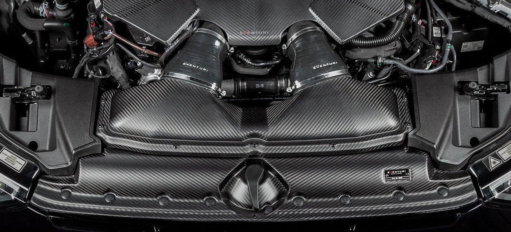 Audi RS6 & RS7 C8 Eventuri Carbon Fibre Intake Kit (2019+, C8) - AUTOID® - Air Intakes - Eventuri