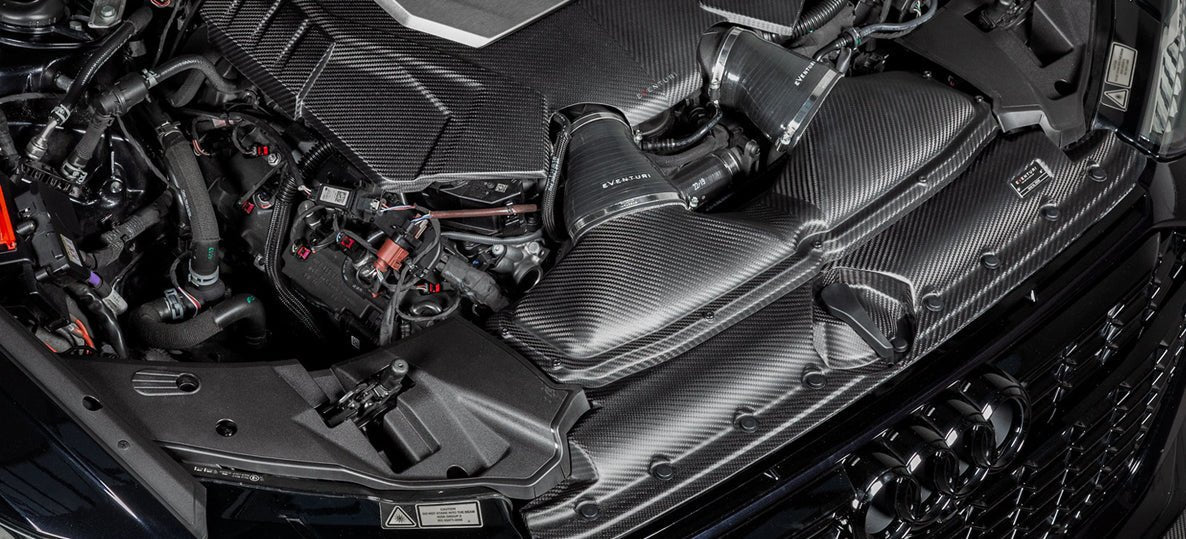 Audi RS6 & RS7 C8 Eventuri Carbon Fibre Intake Kit (2019+, C8) - AUTOID® - Air Intakes - Eventuri
