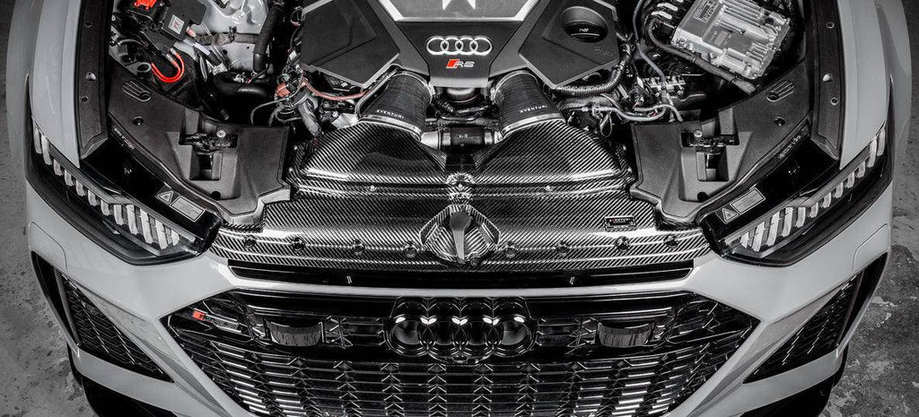 Audi RS6 & RS7 C8 Eventuri Carbon Fibre Intake Kit (2019+, C8) - AUTOID® - Air Intakes - Eventuri