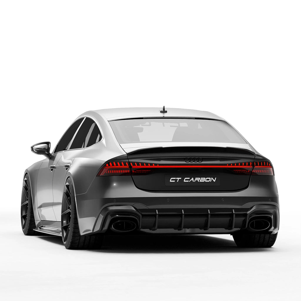 Audi RS7 C8 Pre-Preg Carbon Fibre Full Body Kit (2019+) - AUTOID® - Styling Kit - CT Design