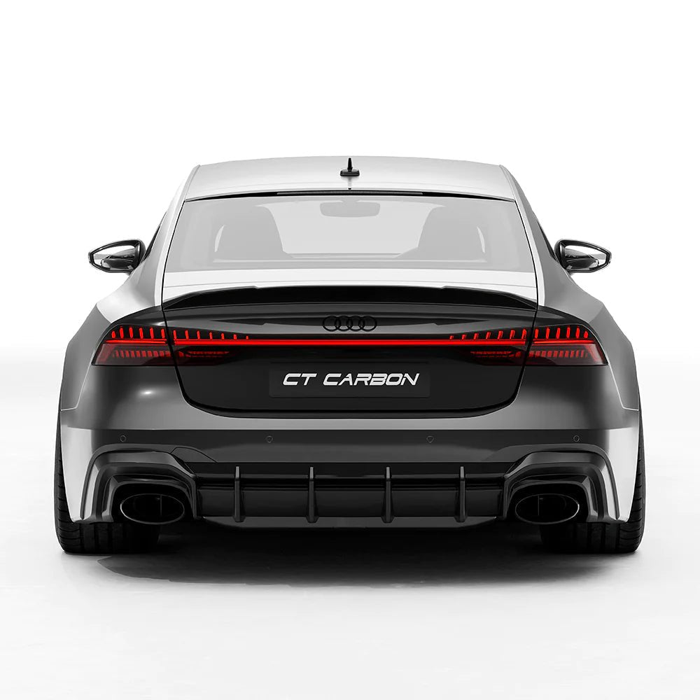 Audi RS7 C8 Pre-Preg Carbon Fibre Rear Spoiler (2019+) - AUTOID® - Rear Spoilers - CT Design