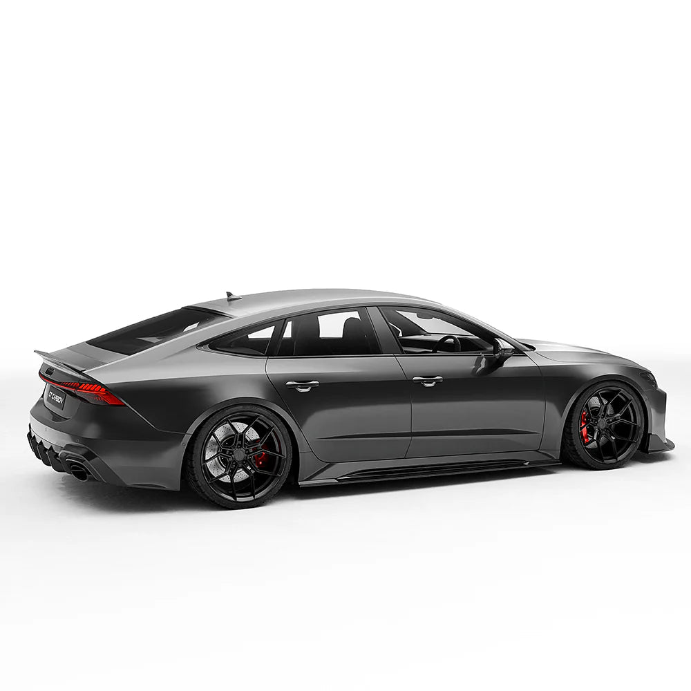Audi RS7 C8 Pre-Preg Carbon Fibre Rear Spoiler (2019+) - AUTOID® - Rear Spoilers - CT Design