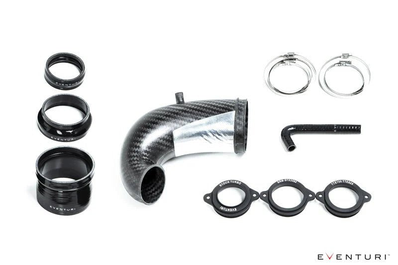 Audi RSQ3 F3, RS3 8V & 8Y & TTRS 8S Eventuri Carbon Fibre Turbo Inlet Pipe - AUTOID - Air Intakes - Eventuri