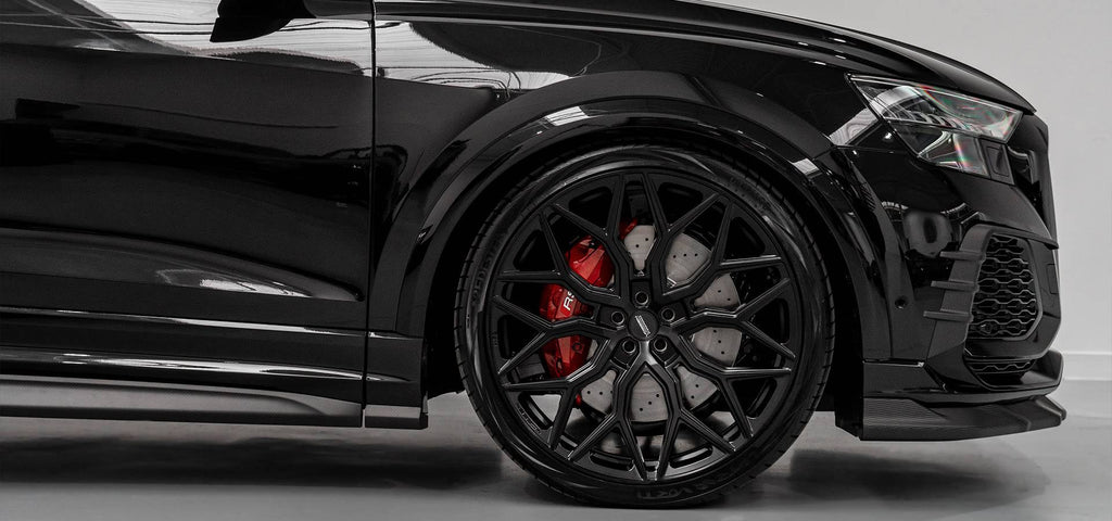 Audi RSQ8 4M Carbon Fibre Eye Brow Kit by Urban (2019-2024) - AUTOID® - Bumper Inserts & Trim - Urban Automotive