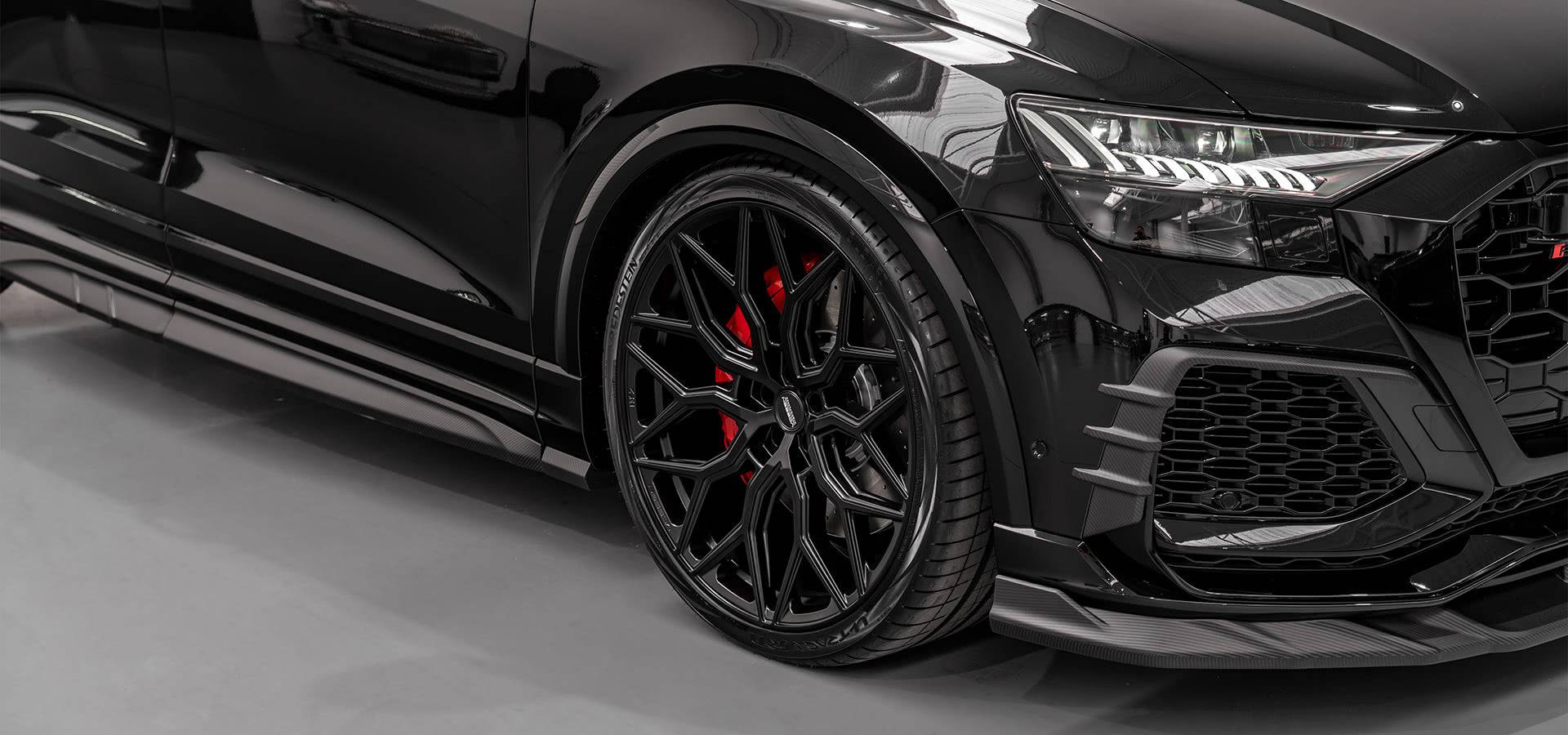 Audi RSQ8 4M Carbon Fibre Eye Brow Kit by Urban (2019+) - AUTOID - Bumper Inserts & Trim - Urban Automotive