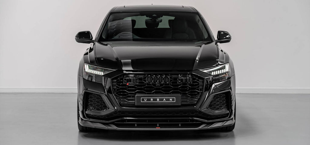 Audi RSQ8 4M Carbon Fibre Front Bumper Splitter by Urban (2019-2024) - AUTOID® - Front Lips & Splitters - Urban Automotive
