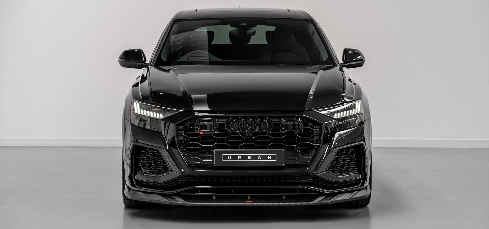 Audi RSQ8 4M Carbon Fibre Front Bumper Splitter by Urban (2019-2024) - AUTOID® - Front Lips & Splitters - Urban Automotive