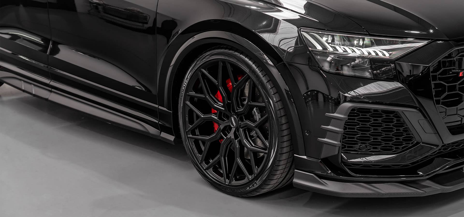 Audi RSQ8 4M Carbon Fibre Front Bumper Splitter by Urban (2019-2024) - AUTOID® - Front Lips & Splitters - Urban Automotive