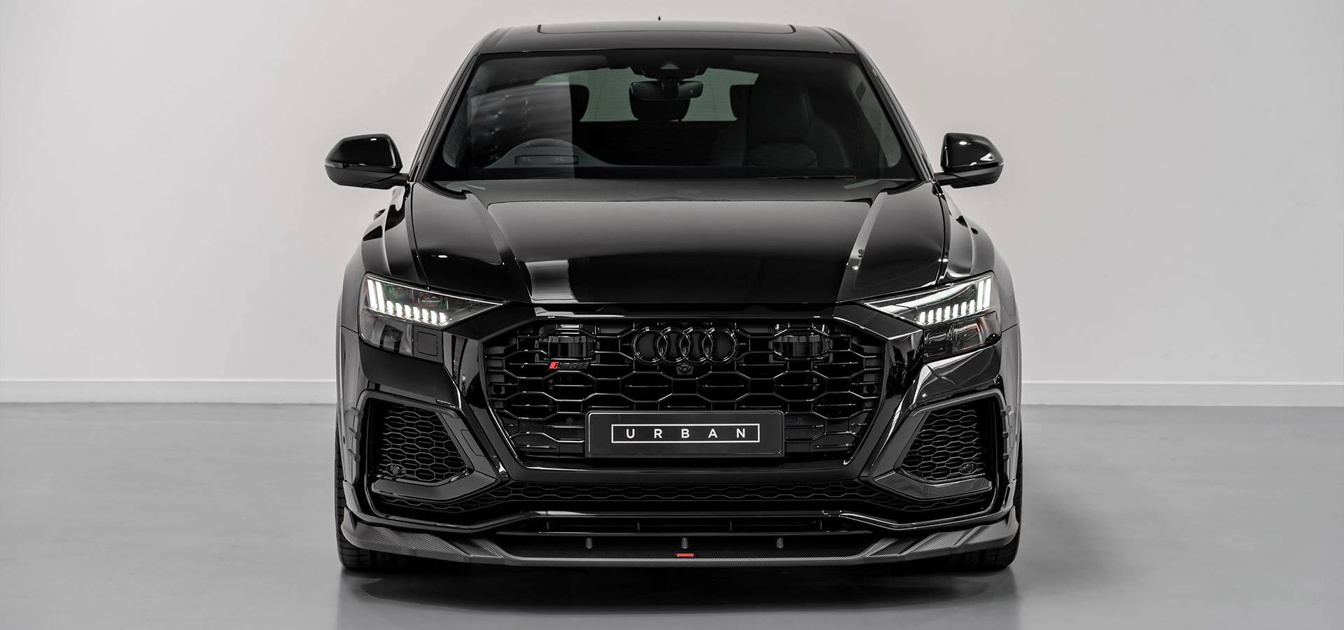 Audi RSQ8 4M Carbon Fibre Front Bumper Splitter by Urban (2019+) - AUTOID - Front Lips & Splitters - Urban Automotive