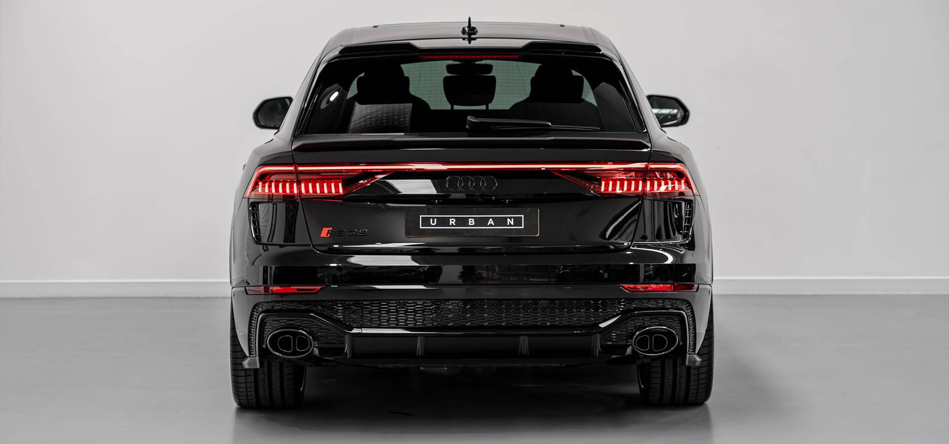 Audi RSQ8 4M Carbon Fibre Rear Lower Lip Spoiler by Urban (2019-2024) - AUTOID® - Rear Spoilers - Urban Automotive