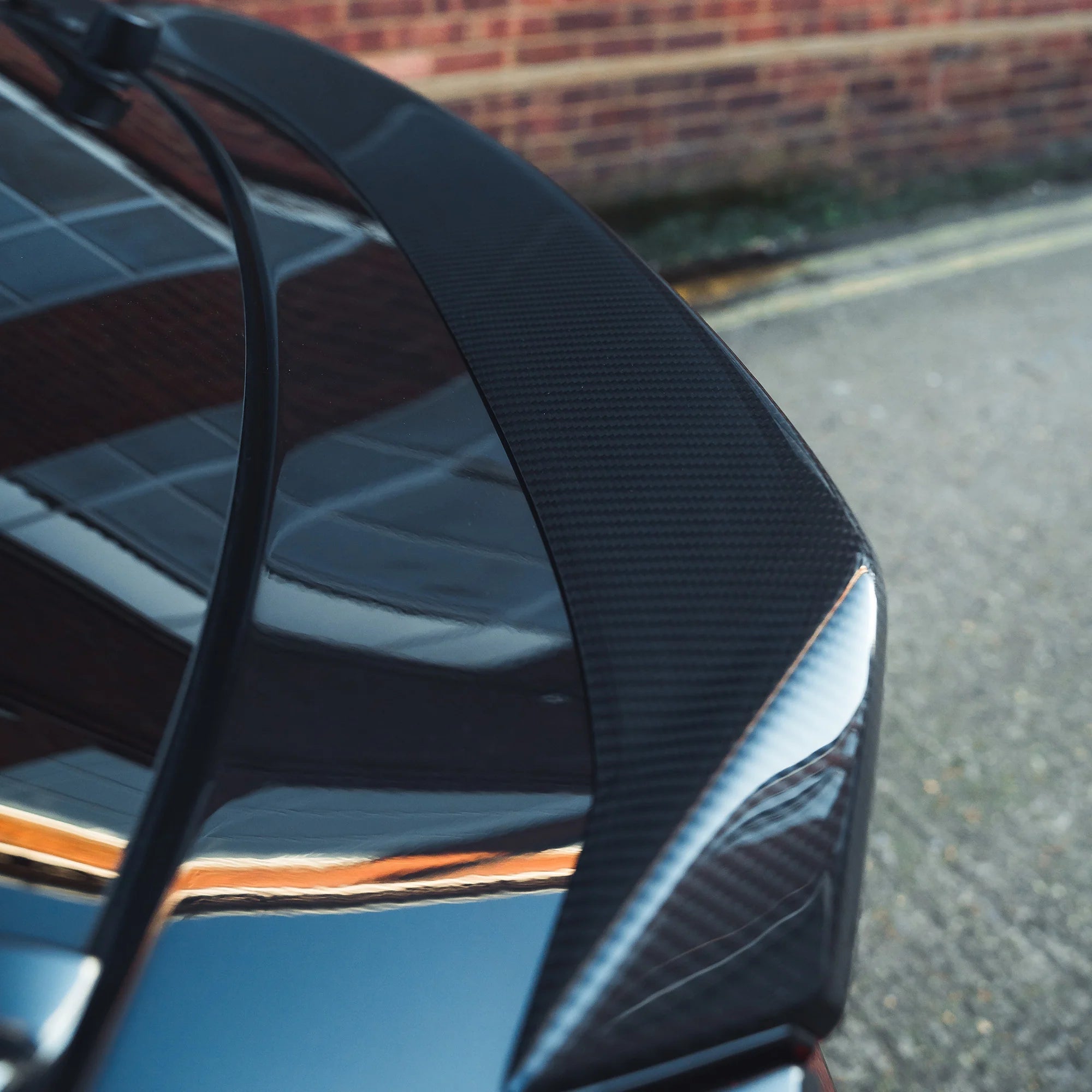 Audi RSQ8 4M Pre-Preg Carbon Fibre Rear Boot Spoiler (2019-2024) - AUTOID® - Rear Spoilers - CT Design