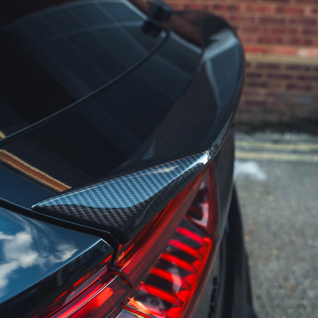 Audi RSQ8 4M Pre-Preg Carbon Fibre Rear Boot Spoiler (2019-2024) - AUTOID® - Rear Spoilers - CT Design