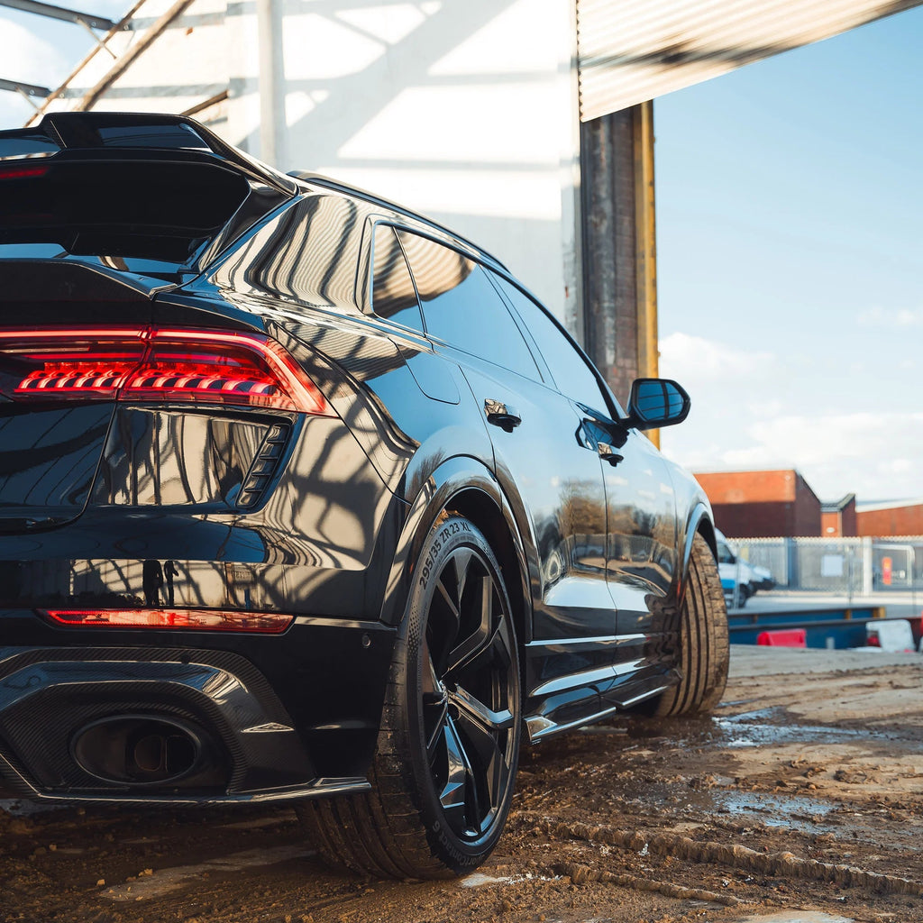 Audi RSQ8 4M Pre-Preg Carbon Fibre Side Skirts (2019-2024) - AUTOID® - Side Skirts & Winglets - CT Design