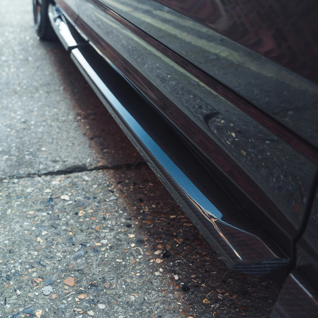 Audi RSQ8 4M Pre-Preg Carbon Fibre Side Skirts (2019-2024) - AUTOID® - Side Skirts & Winglets - CT Design