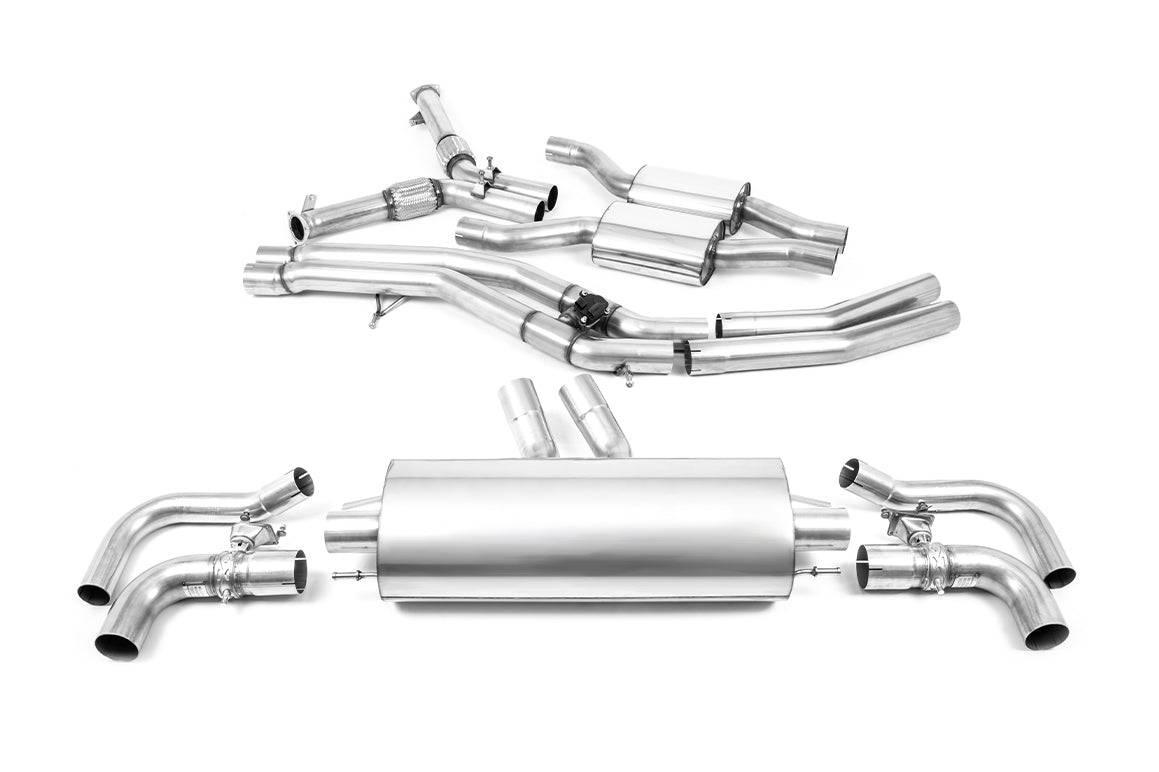 Audi RSQ8 (OPF/GPF only) Exhaust System by Milltek (2020+) - AUTOID - Exhaust System - Milltek Sport