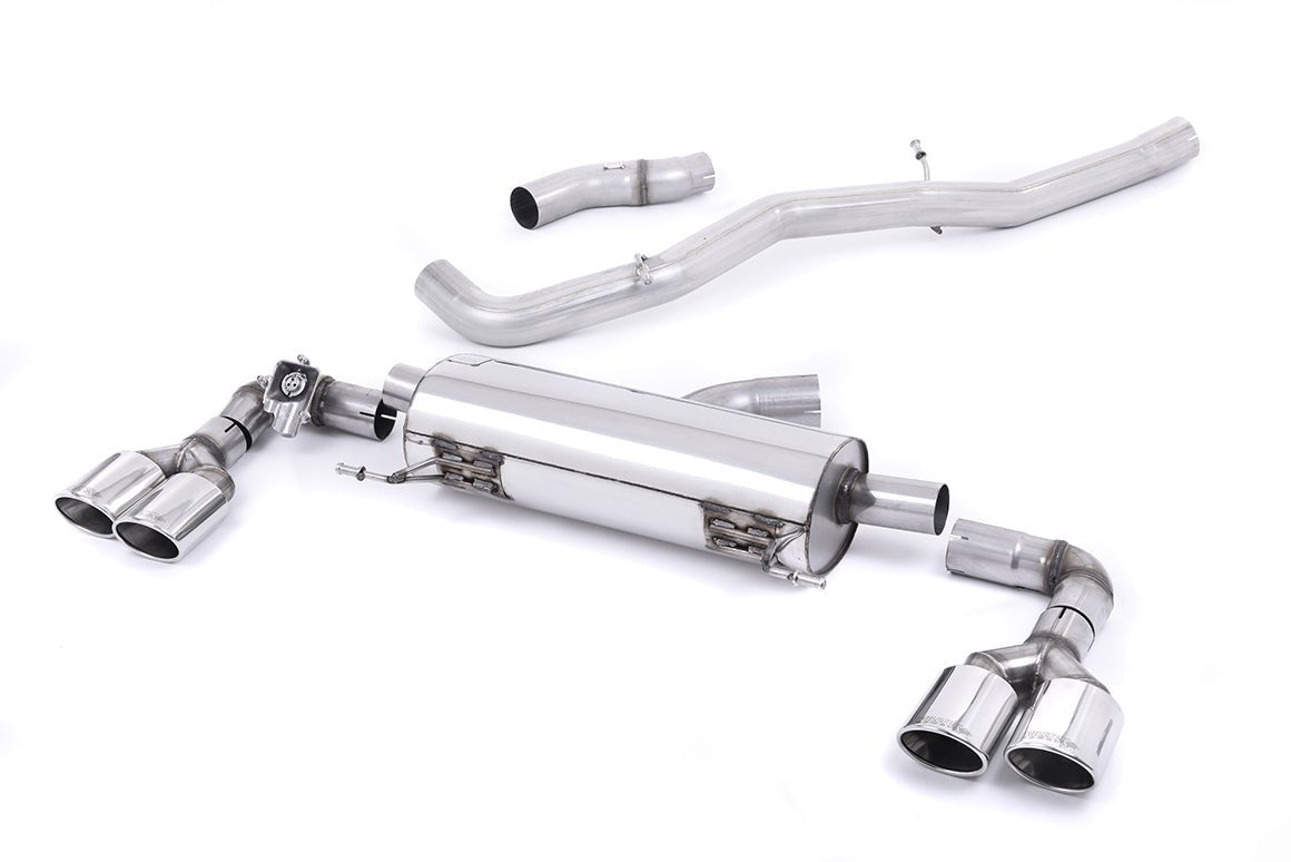 Audi S1 Cat - Back Exhaust System by Milltek Sport (2014 - 2018) - AUTOID - Exhaust System - Milltek Sport