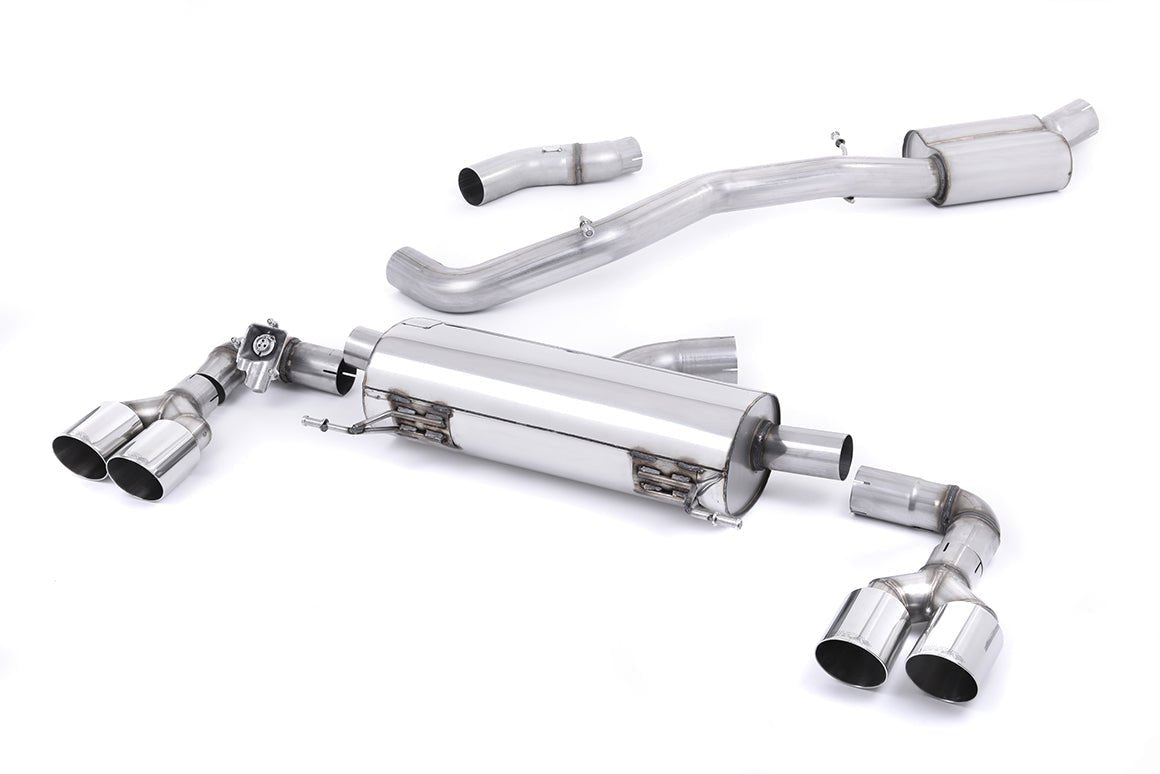 Audi S1 Cat - Back Exhaust System by Milltek Sport (2014 - 2018) - AUTOID - Exhaust System - Milltek Sport