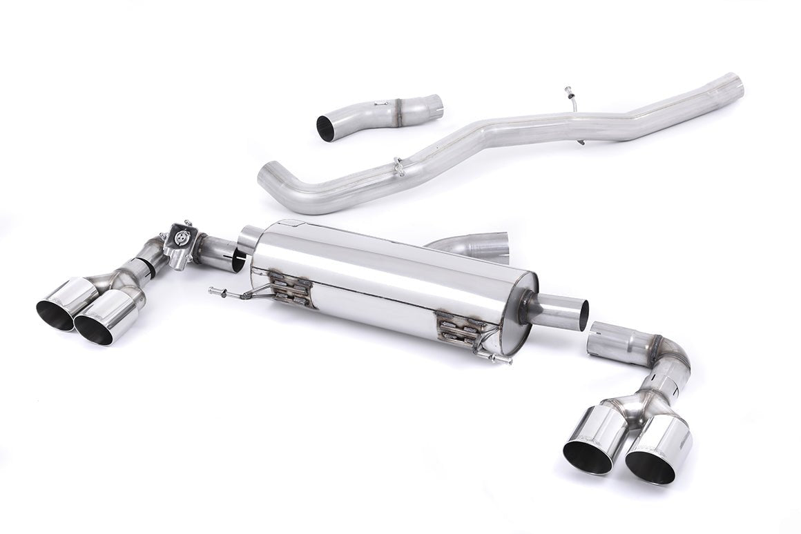 Audi S1 Cat - Back Exhaust System by Milltek Sport (2014 - 2018) - AUTOID - Exhaust System - Milltek Sport