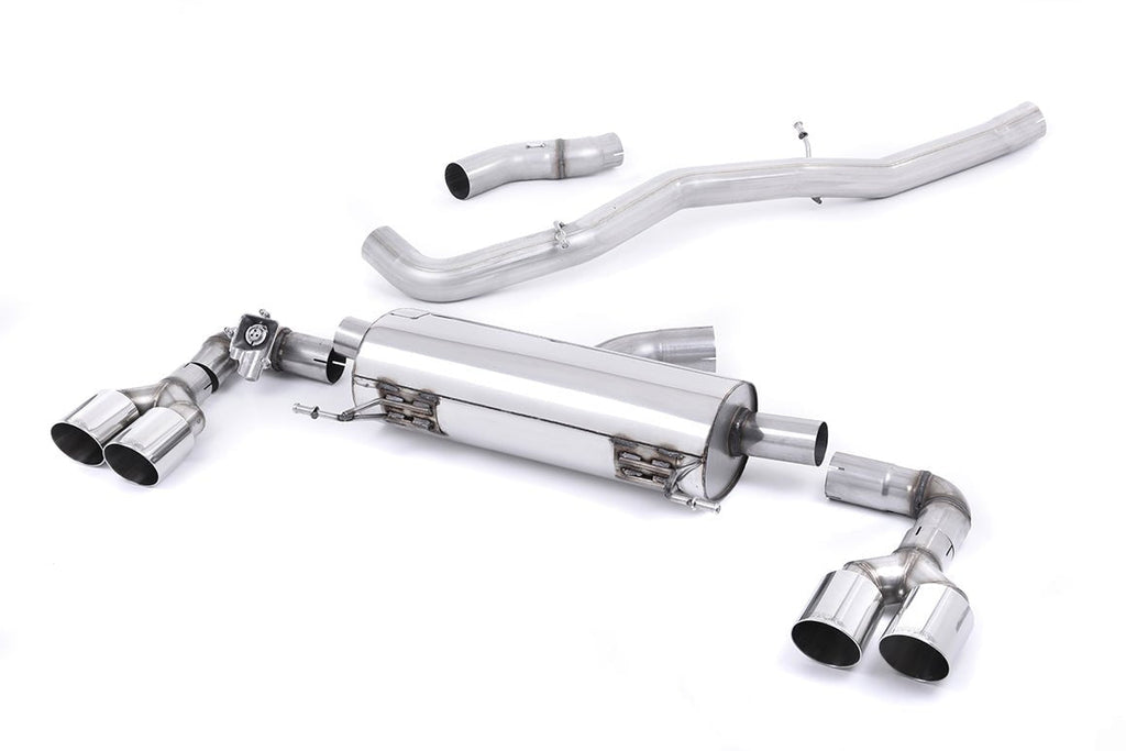 Audi S1 Cat-Back Exhaust System by Milltek Sport (2014-2018) - AUTOID® - Exhaust System - Milltek Sport