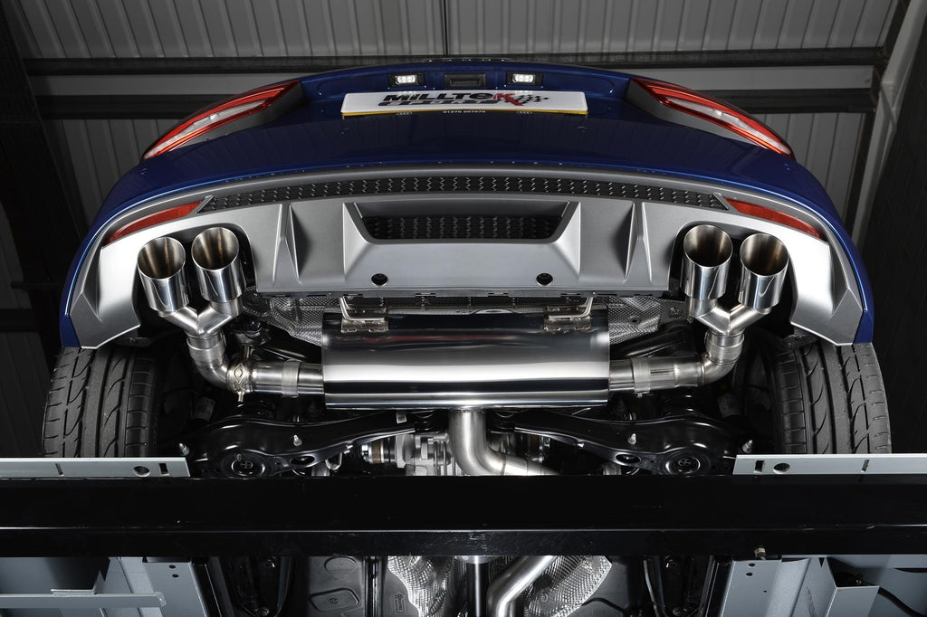 Audi S1 Cat-Back Exhaust System by Milltek Sport (2014-2018) - AUTOID® - Exhaust System - Milltek Sport