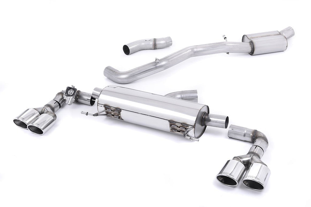 Audi S1 Cat-Back Exhaust System by Milltek Sport (2014-2018) - AUTOID® - Exhaust System - Milltek Sport