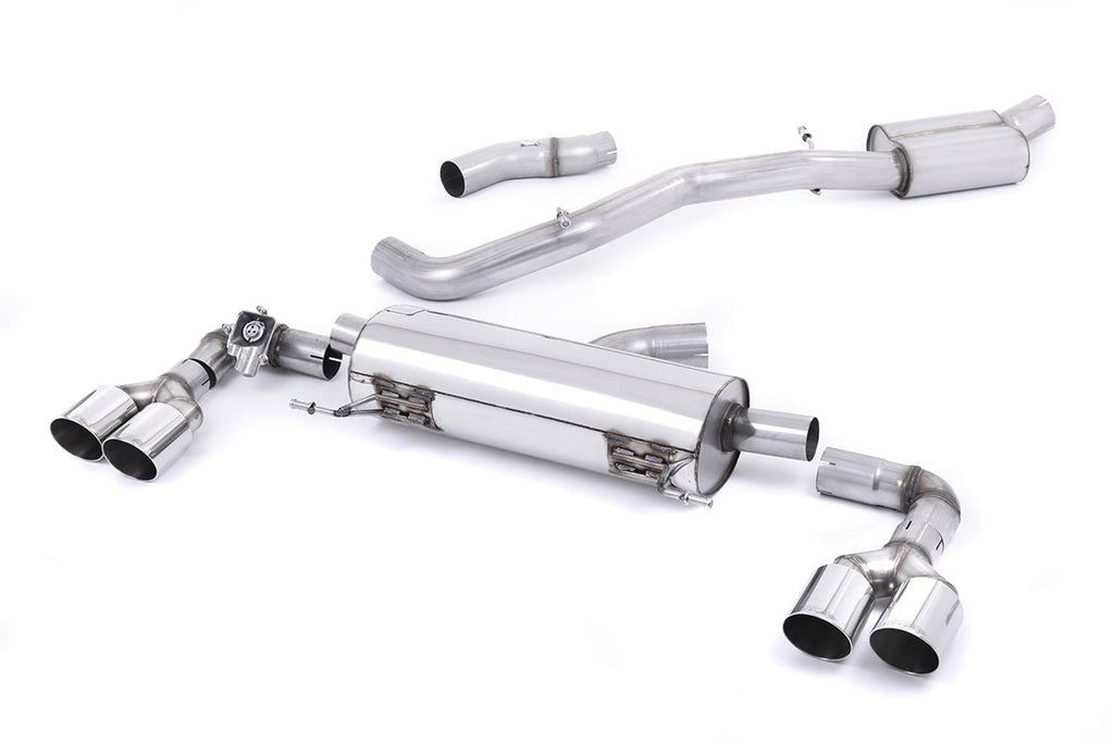 Audi S1 Cat-Back Exhaust System by Milltek Sport (2014-2018) - AUTOID® - Exhaust System - Milltek Sport