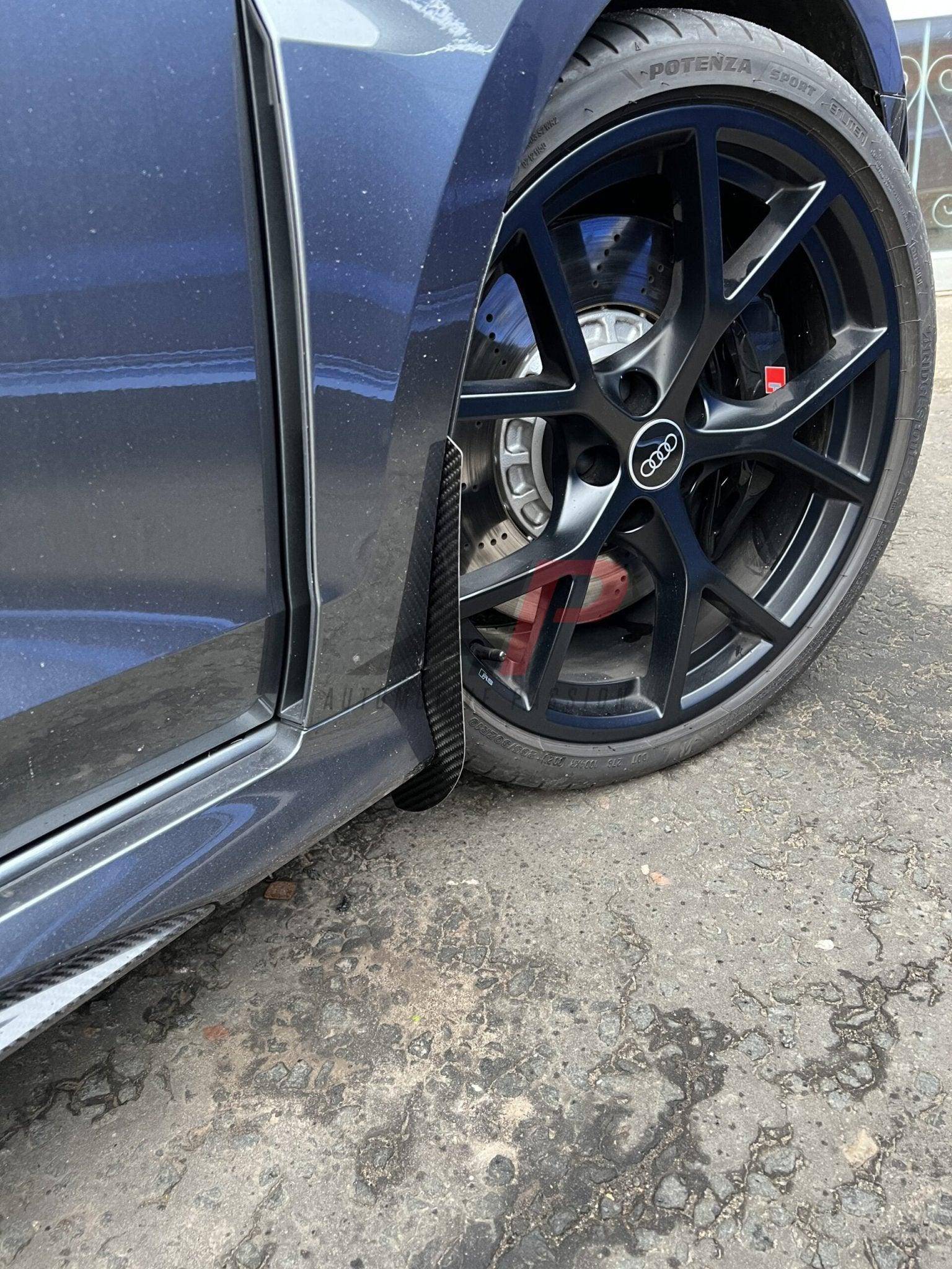 Audi S3 8Y Carbon Fibre Arch Guard Set by AP (2020+) - AUTOID® - Arch Guards & Flaps - Automotive Passion