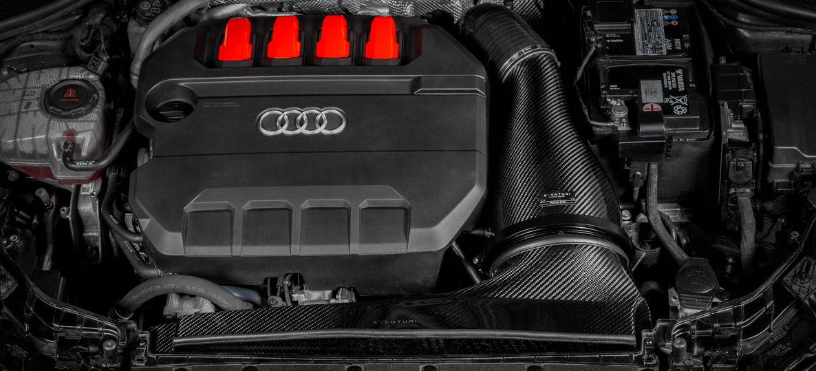 Audi S3 8Y Eventuri Carbon Fibre Intake Kit (2020+) - AUTOID - Air Intakes - Eventuri