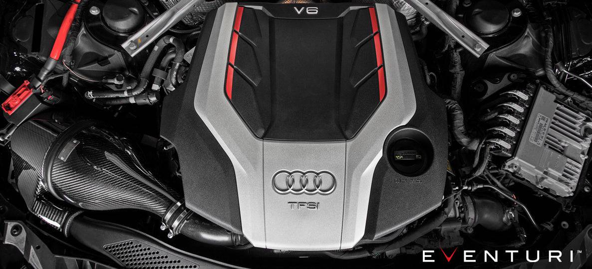 Audi S4 & S5 B9 Eventuri Carbon Fibre Intake System - AUTOID® - Air Intakes - Eventuri
