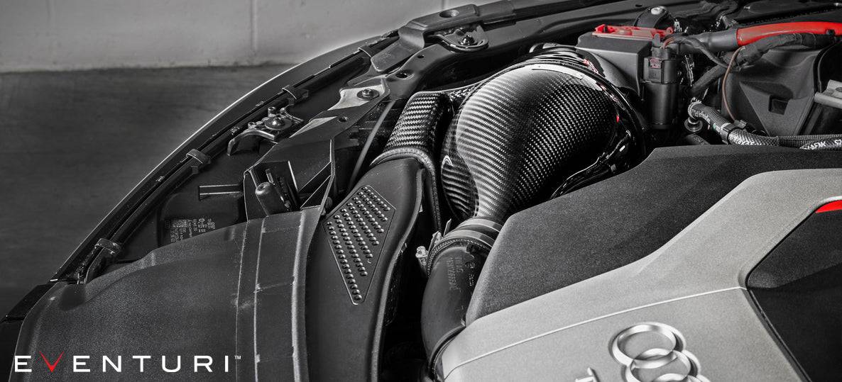 Audi S4 & S5 B9 Eventuri Carbon Fibre Intake System - AUTOID® - Air Intakes - Eventuri