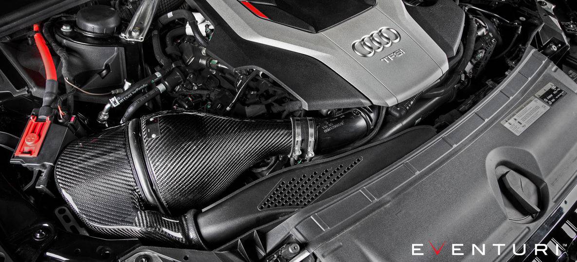 Audi S4 & S5 B9 Eventuri Carbon Fibre Intake System - AUTOID® - Air Intakes - Eventuri