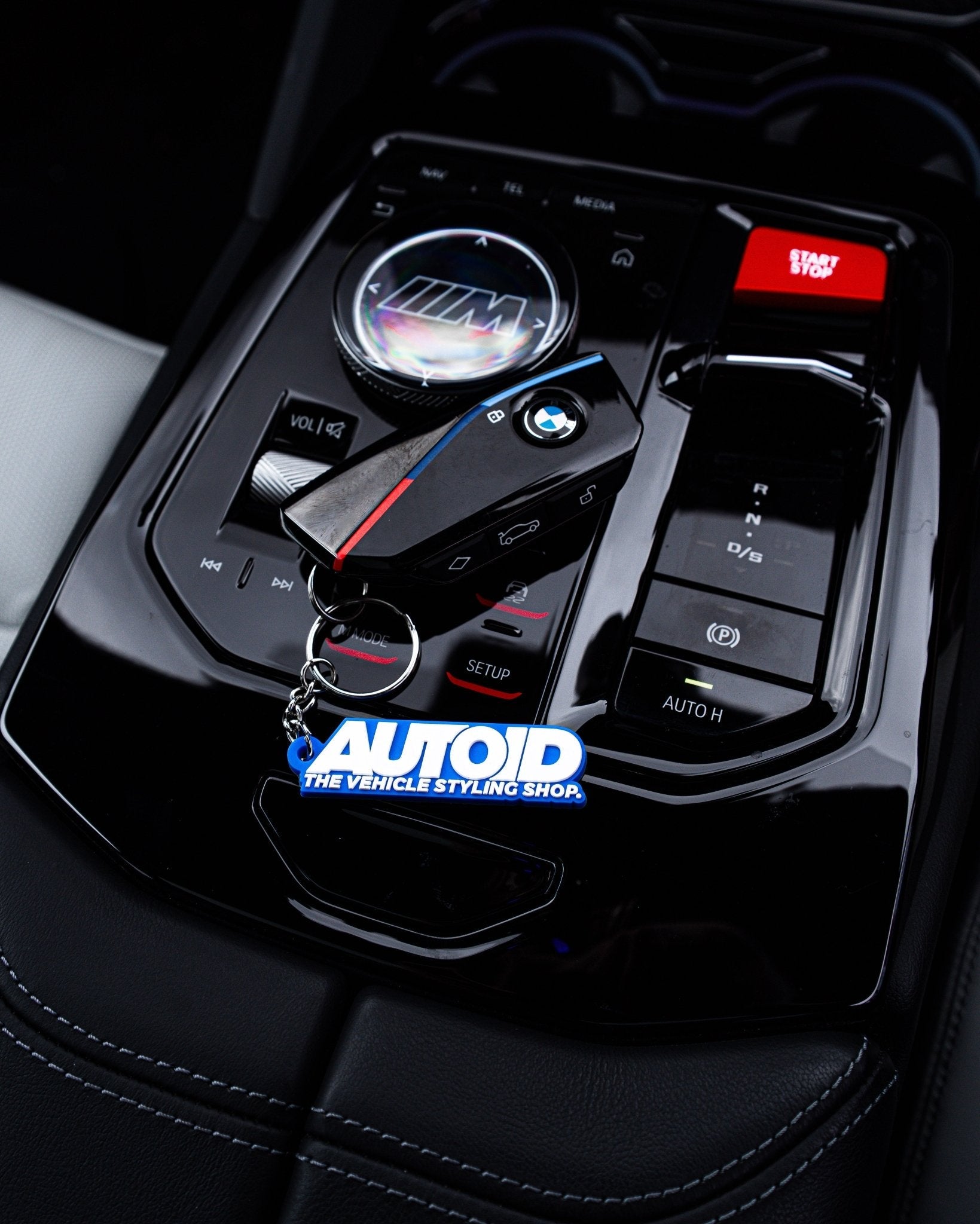 AUTOID Blue Logo Keyring - AUTOID® - Key Straps & Accessories - AUTOID